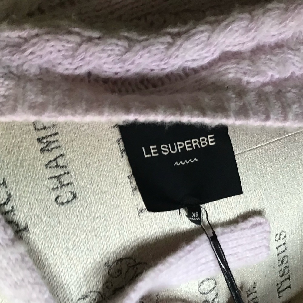 LE SUPERBE Bridget Backless Sweater with Bow Tie - Picture 5 of 10